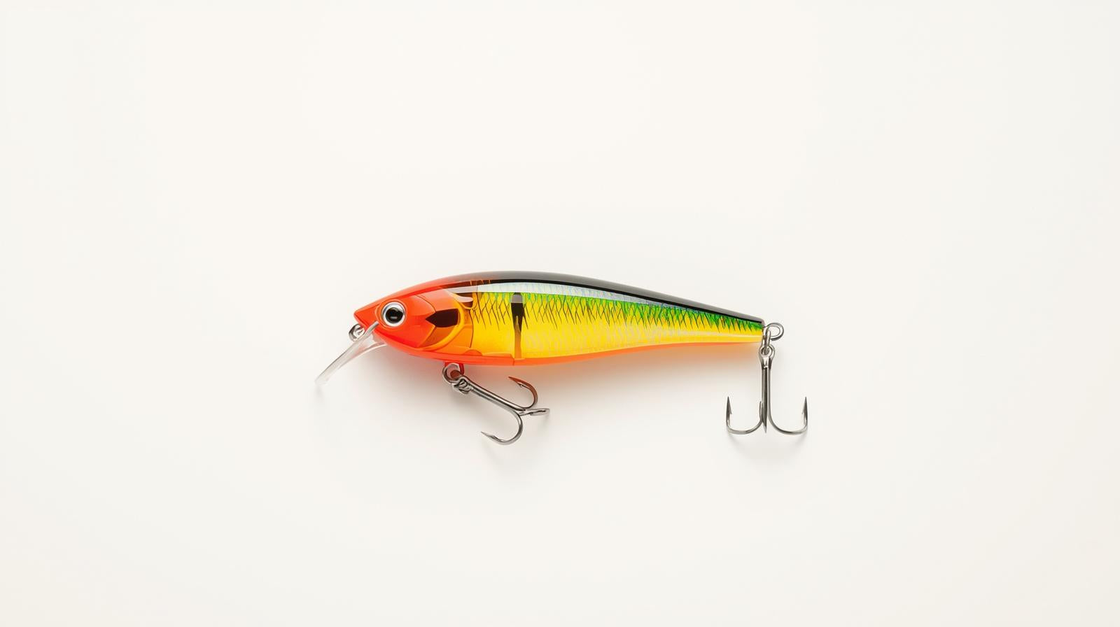 Floating Fishing Lure – Bright Yellow-Red